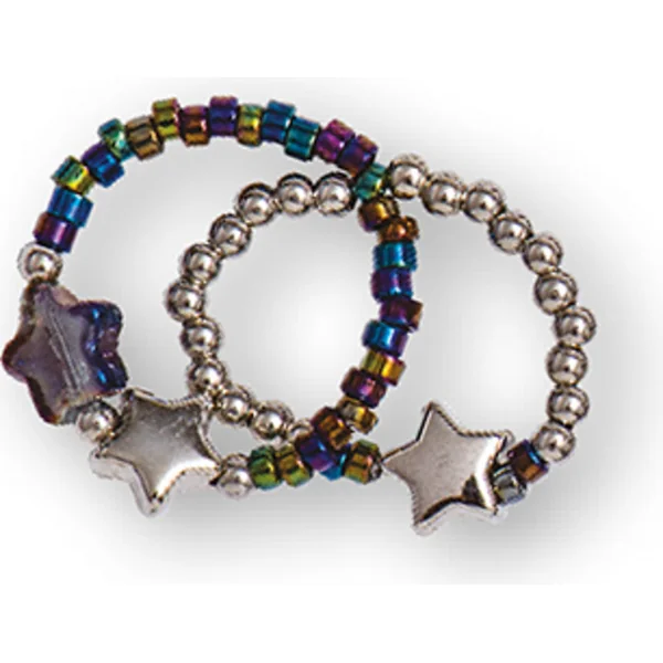 Janod Atelier Kit créatif Fabrication de bijoux École magique 6 pcs