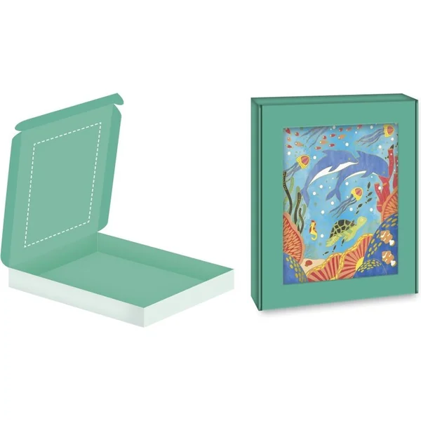 Janod Atelier Set Maxi Peinture à l'eau Animaux à partir de 6 ans