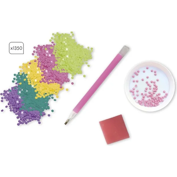 Janod Atelier Set Midi Images scintillantes avec cristaux Magie à partir de 7 ans