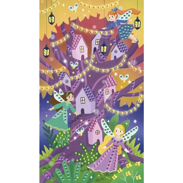 Janod Atelier Set Midi Images scintillantes avec cristaux Magie à partir de 7 ans