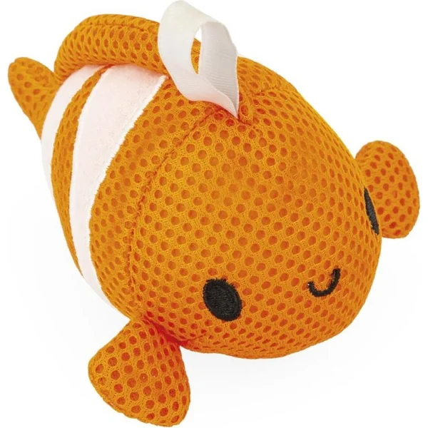 Janod Jouet de bain animaux marins en tissu éponge 3 pcs