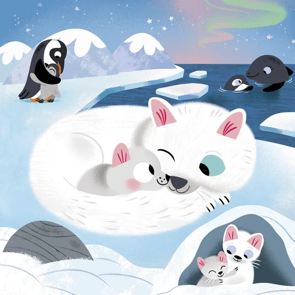 Janod My arts&crafts Mini Coloriages Velours Animaux Gourmands à partir de 18 mois