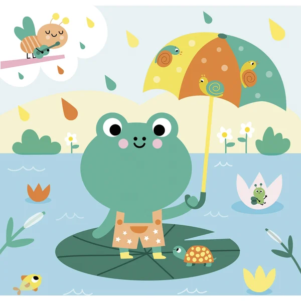 Janod My arts&crafts Mini Coloriages Velours Ferme à partir de 18 mois