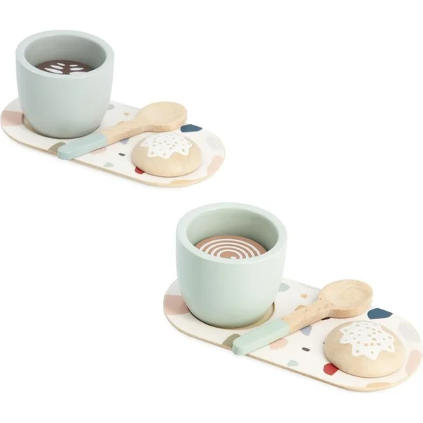 Janod Nous cuisinons et cuisons Machine à café en bois pour enfants