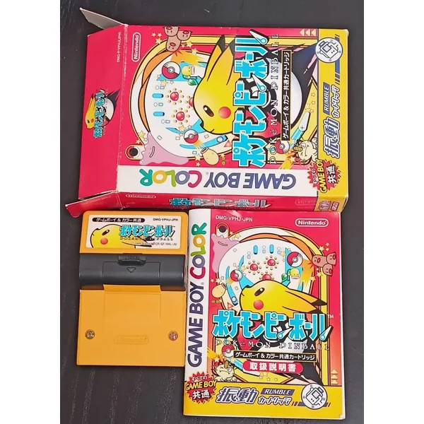 Jeu GameBoy Color Pokémon PINBALL Japonais