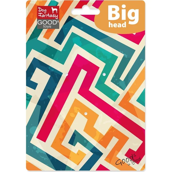 Jouet Dog Fantasy Big head éléphant en peluche avec couinement 30cm