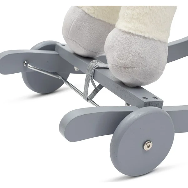 Jouet à bascule avec mélodie et roues Unicorn Baby Mix blanc