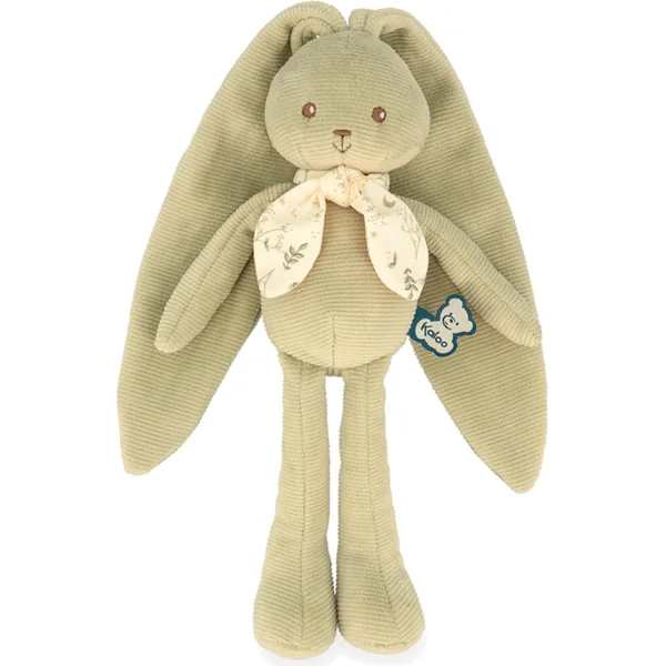 Kaloo Lapinoo Lapin en peluche aux longues oreilles vert 25 cm