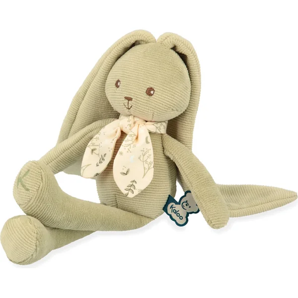 Kaloo Lapinoo Lapin en peluche aux longues oreilles vert 25 cm