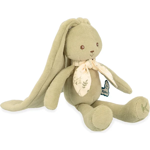 Kaloo Lapinoo Lapin en peluche aux longues oreilles vert 25 cm