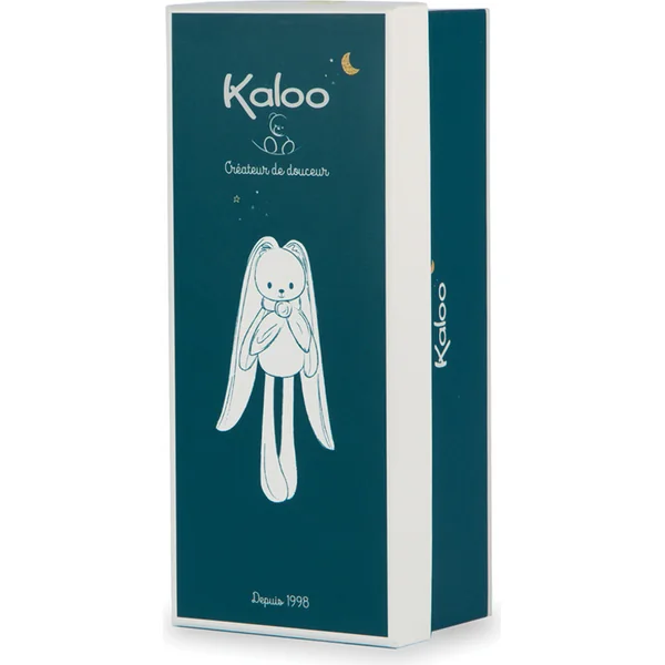 Kaloo Lapinoo Lapin en peluche aux longues oreilles vert 25 cm
