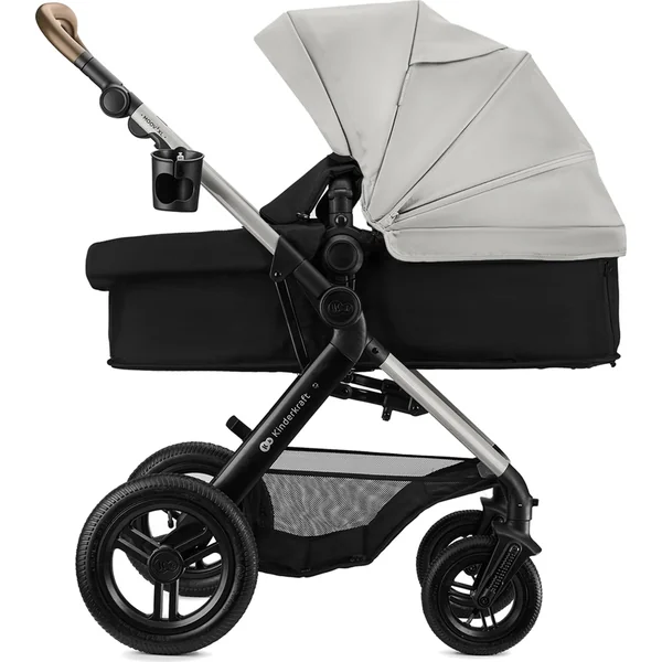 KINDERKRAFT Poussette combinée 3 en 1 Moov 2 XL Air Grey