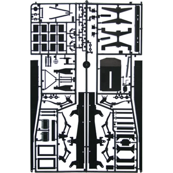 Kit de modèle remorque 3731 - REMORQUE DE CHAR LOURD "TOPAS" (1:24)