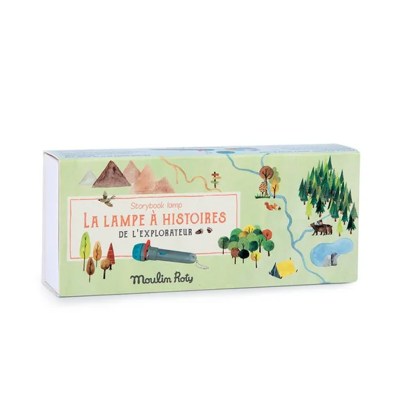 LAMPE A HISTOIRES DE L'EXPLORATEUR LE JARDIN DU MOULIN (EMB/6)