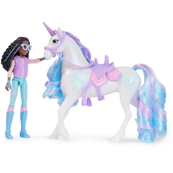 L'ECOLE DES LICORNES - COFFRET LICORNE GLACIER ET POUPEE LAYLA
