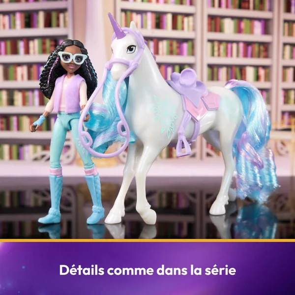 L'ECOLE DES LICORNES - COFFRET LICORNE GLACIER ET POUPEE LAYLA