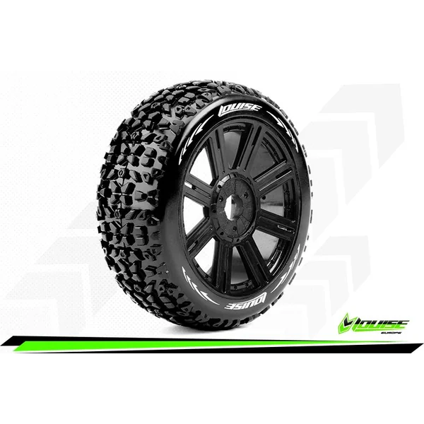 Louise RC Pneus + Jantes B-MAZINGER - Buggy 1/8 Carson Virus Specter - Losi Eigh - Hobao - Arrma Typhon - Limitless - Infraction - Hex 17mm - LR-T3108SB
