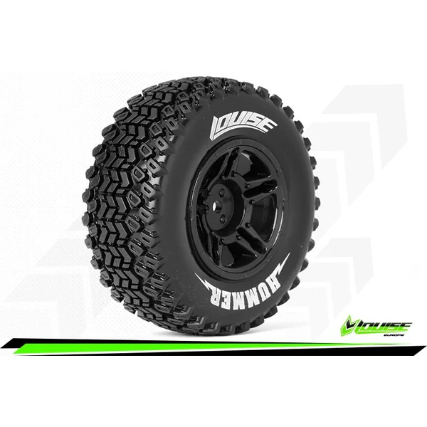 Louise RC Pneus + Jantes SC-HUMMER - Short Course 1/10 Traxxas Slash - Telluride - Rally - HPI Blitz - Hex 12mm - LR-T3224SBTR