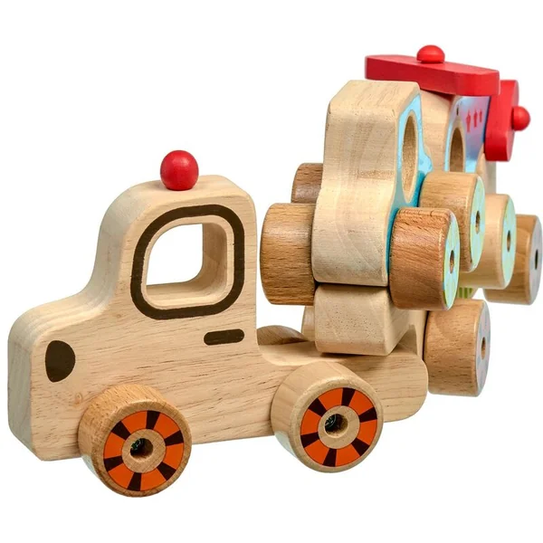 Lucy & Leo 242 Mon premier camion - puzzle en bois 4 pièces