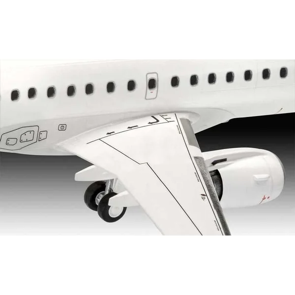 Maquette en plastique avion 03883 - Embraer 190 Lufthansa New Livery (1:144)
