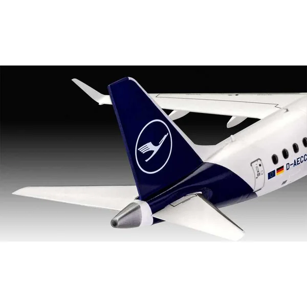 Maquette en plastique avion 03883 - Embraer 190 Lufthansa New Livery (1:144)