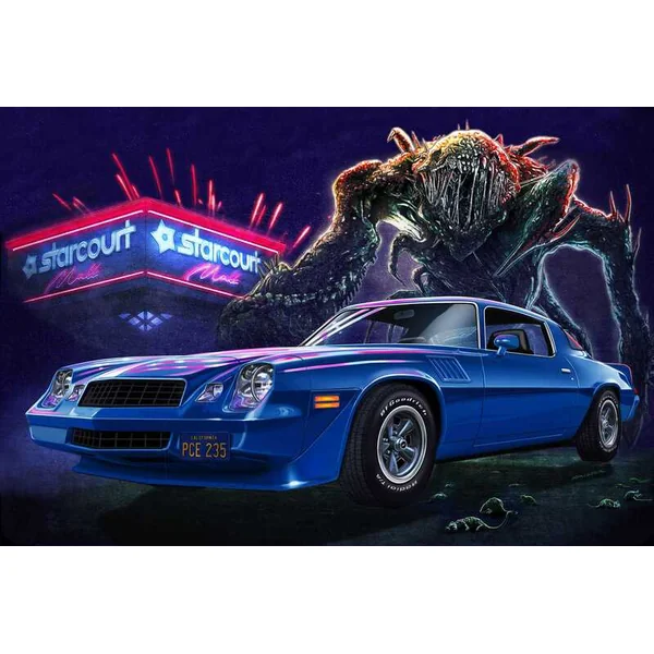 Maquette en plastique STRANGER THINGS voiture 07728 - Chevy Camaro Z/28 (1:24)