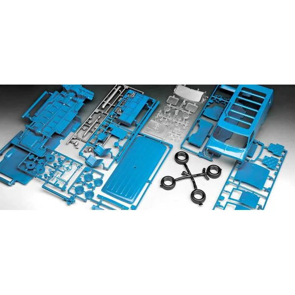 Maquette en plastique STRANGER THINGS voiture 07732 - GMC® WSQK Squawk Van (1:25)