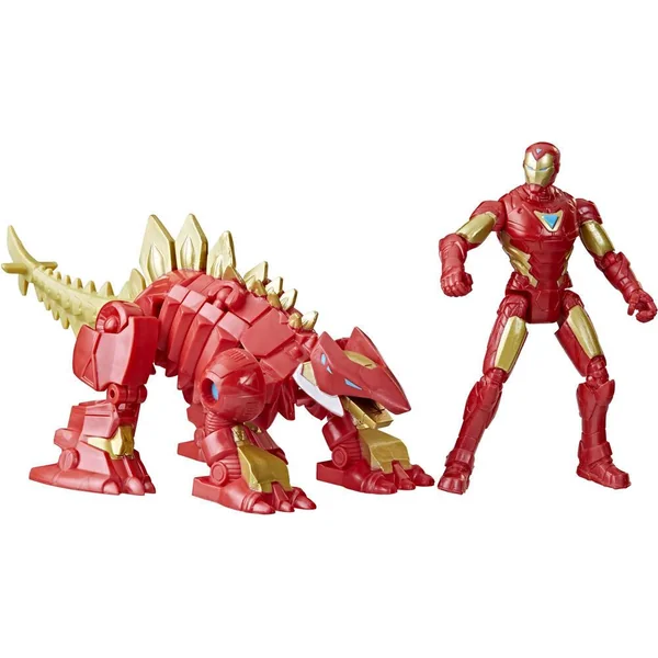 MARVEL - AVENGERS - FIGURINE - IRON MAN - MARVEL MECH STRIKE FIGURINE ET ARMURE DINO