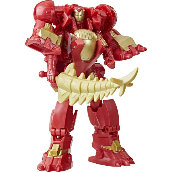 MARVEL - AVENGERS - FIGURINE - IRON MAN - MARVEL MECH STRIKE FIGURINE ET ARMURE DINO