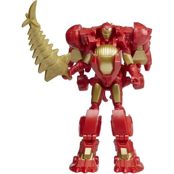 MARVEL - AVENGERS - FIGURINE - IRON MAN - MARVEL MECH STRIKE FIGURINE ET ARMURE DINO