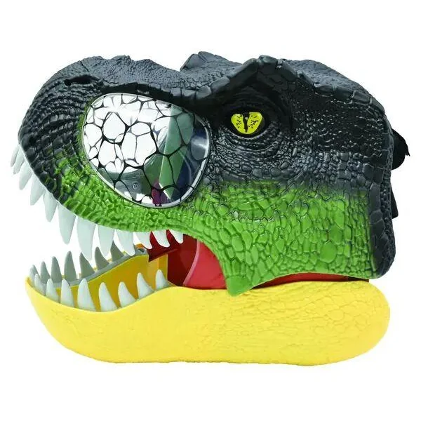 MASQUE DINOSAURE REALISTE AVEC EFFETS DE SONS ET LUMIERES