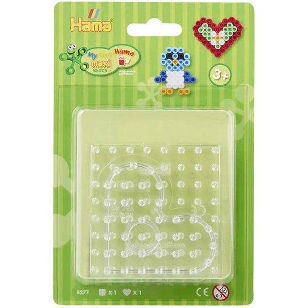 MAXI BLISTER PLAQUE CARREES CŒUR