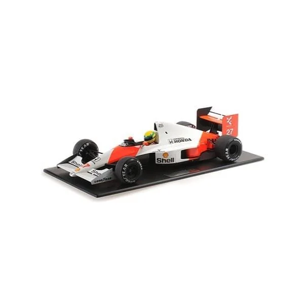 MINICHAMPS McLaren Honda MP4/5B 27 Ayrton Senna World Champion 1990 1/12 - 547901227