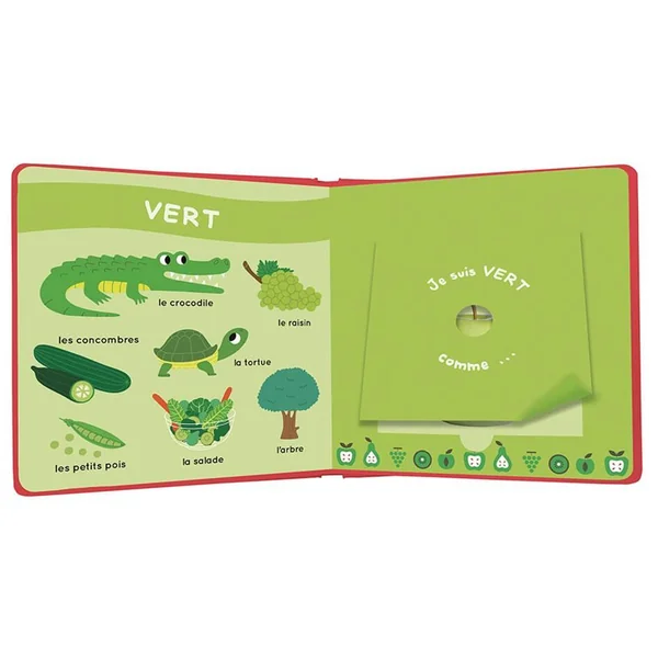 MON LIVRE DES ODEURS ET DES COULEURS - LES FRUITS