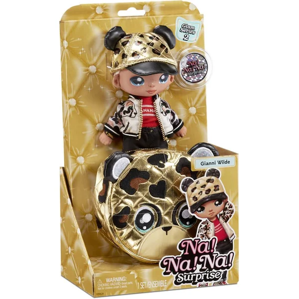 NA NA NA SURPRISE - POUPEE ET SAC POMPON GLAM S2 - GIANNI WILDE
