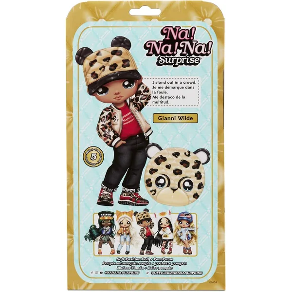 NA NA NA SURPRISE - POUPEE ET SAC POMPON GLAM S2 - GIANNI WILDE
