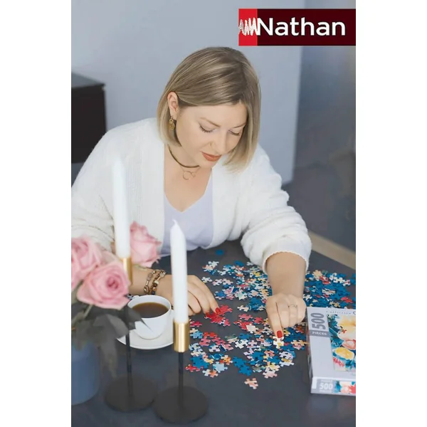 NATHAN PUZZLE 500 PIECES - AFFICHE DE LA CORSE - LOUIS L'AFFICHE