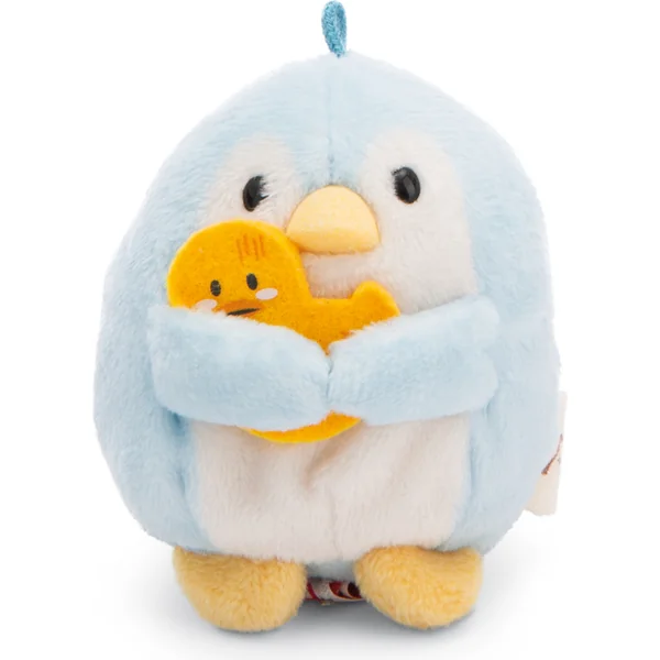 NICI peluche MyMochi Pingouin Waddle 8cm en costume de chat et canard, ensemble emballage cadeau