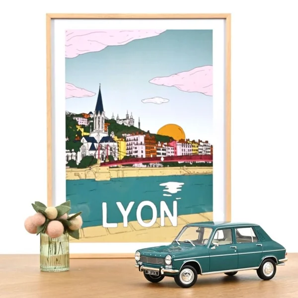 NOREV Simca 1100 GLS 1968 Borodine Green 1/18 - 185754