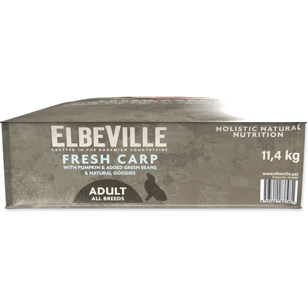 Nourriture ELBEVILLE Adulte Toutes Races Peau Saine et Pelage Carpe Fraîche 11,4kg