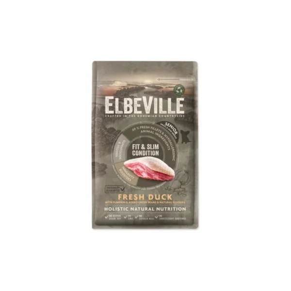 Nourriture ELBEVILLE Senior Mini Fit and Slim Condition Canard Frais 4kg