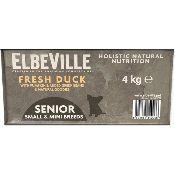 Nourriture ELBEVILLE Senior Mini Fit and Slim Condition Canard Frais 4kg