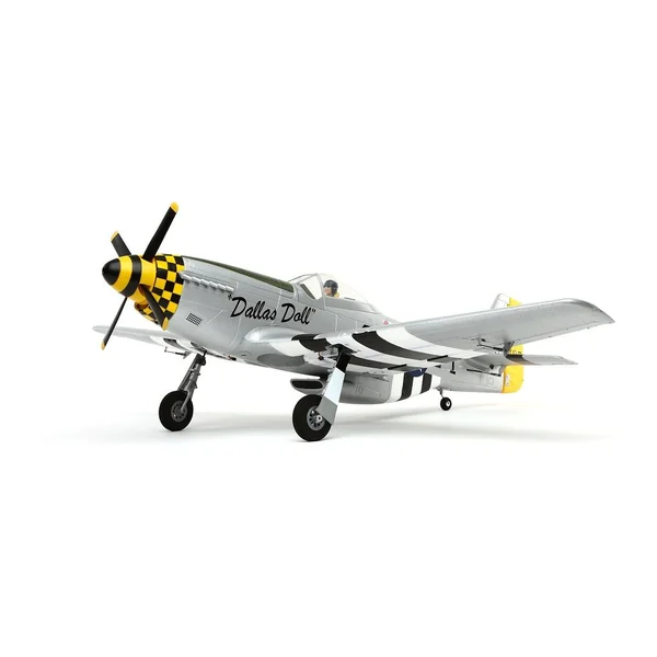 P-51D MUSTANG Eflite PNP en version Plug and Play : PNP - EFL6775