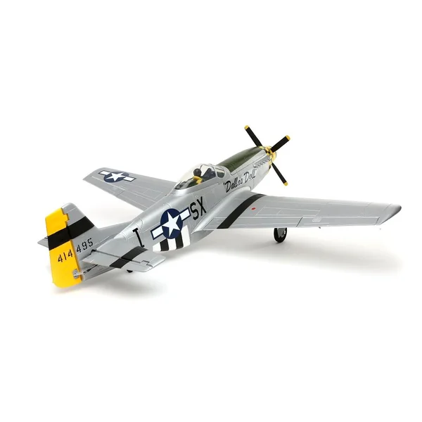 P-51D MUSTANG Eflite PNP en version Plug and Play : PNP - EFL6775