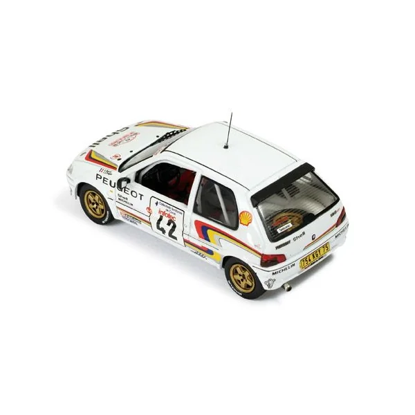 Peugeot 106 XSI #42 "Peugeot Sport" C.Bruzi-J-J.Pages Tour De Corse 1993
