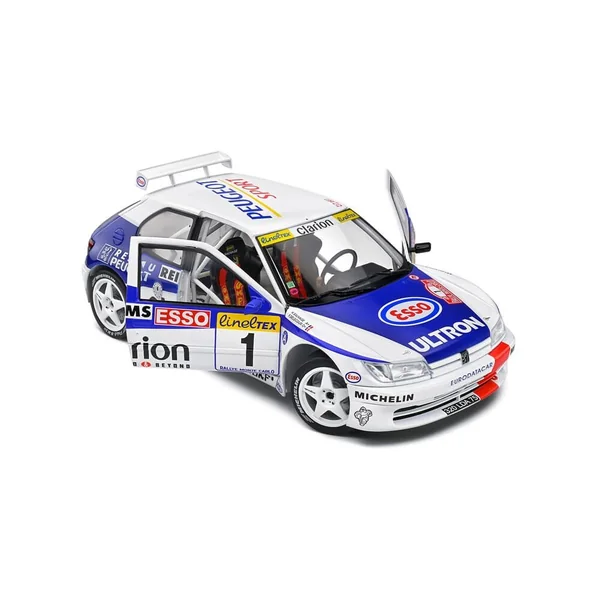 Peugeot 306 Maxi #1 Delecour Rallye Monte Carlo 1996 1/18 SOLIDO - S1808305