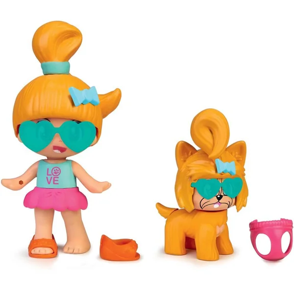 PINYPON - BLISTER 2 FIGURINES – MY PUPPY AND ME