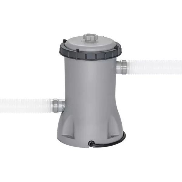 Piscine de jardin Bestway 56721 Power Steel 4.04m x 2.01m x 1.00m Rectangulaire avec filtre à cartou