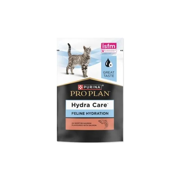 Pochette PURINA PRO PLAN Hydra Care Feline complément hydratant saumon 10x75g