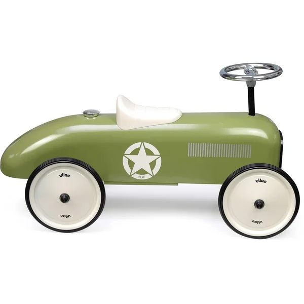 PORTEUR VOITURE VINTAGE KAKI